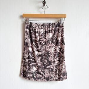 MM6 MAISON MARTIN MARGIELA Pink/Gray Festive Mini Skirt